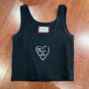 CHNGE “more feminism less bullsh*t” Tank!